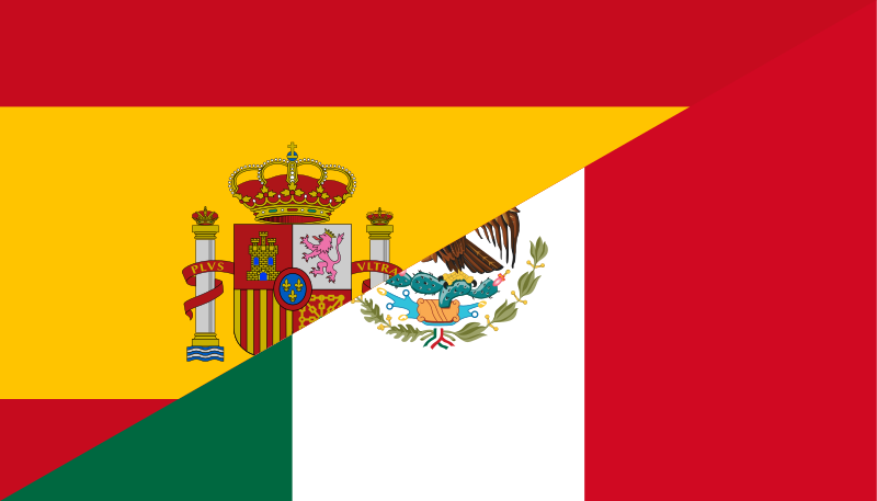 File:Flag of Spain and Mexico.svg