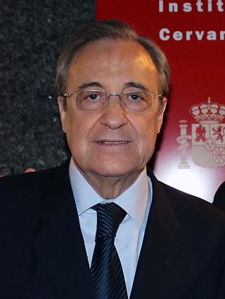 <span class="mw-page-title-main">Florentino Pérez</span> Spanish businessman, president of Real Madrid