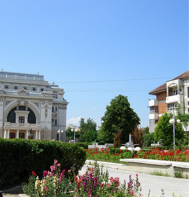 O teatro de Focșani
