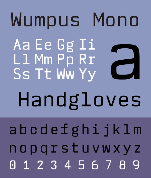 File:Font-specimen-Wumpus-Mono.svg