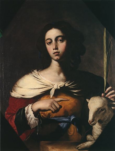 Santa Inés, Guarino, 1650
