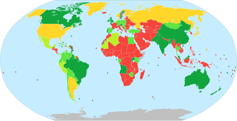 File:Freedom of Panorama world map.svg