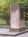 monument to demonstrators shot by the Reichswehr on 27 oct. 1923 (Oktoberopfer)