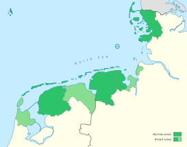 Región histórica de Frisia.