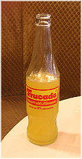 A bottle of Frucade (2005) Frucade glass bottle.JPG