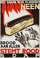 Affiche voor de SDAP (1933/1934)