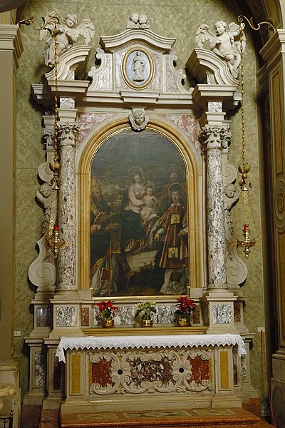 File:GB Grassi - Sacra famiglia (Altare laterale San Valentino)- Duomo Latisana.jpg