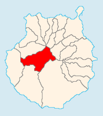 Tejeda localization map