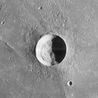 <span class="mw-page-title-main">Galilaei (lunar crater)</span> Crater on the Moon