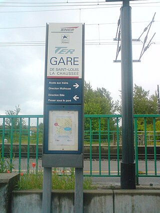 <span class="mw-page-title-main">Saint-Louis-la-Chaussée station</span>