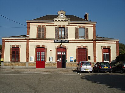 Comment aller à Gare de Maule en transport en commun - A propos de cet endroit