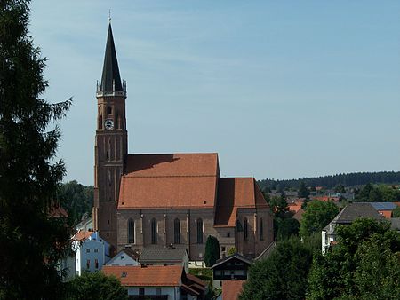 Geisenhausen Martin Zeiler Straße 2 Pfarrkirche