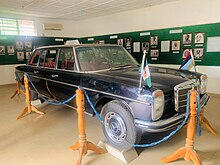 Car in which Murtala Muhammed was murdered in 1976 Gen. Murtala 4.jpg