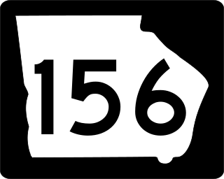 <span class="mw-page-title-main">Georgia State Route 156</span> State highway in Georgia, United States