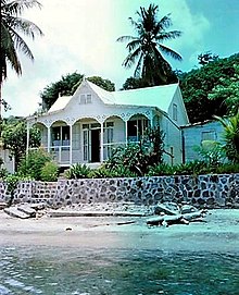 Gingerbread House. Bequia. 1967