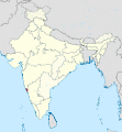 Location of Goa within India