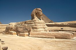 Die Groot Sfinks van Giza, 2008.