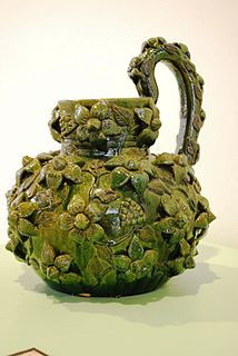 Green glazed pottery of Atzompa