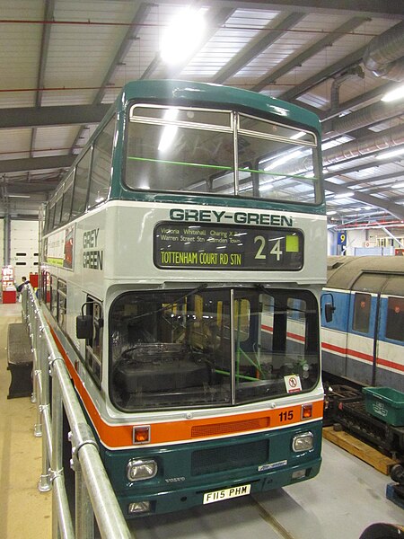 File:Grey-Green bus 115 (F115 PHM), LT Museum Depot, 10 March 2012.jpg