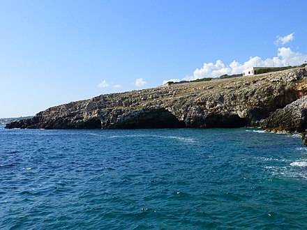 "Grotta del Drago", on the Ionian Sea