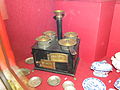 ;Tinplate stove with spirit burner