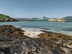 Strand im Norden von Sommarøy