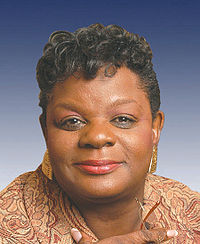 Moore during the 109th Congress Gwen Moore, official 109th Congress photo.jpg