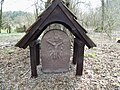 Memorial stone at the forester's house in Bröken