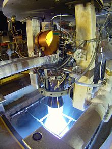 Project Morpheus: Testing of the NASA HD4 main rocket engine at NASA's Stennis Space Center HD4-Stennis.JPG