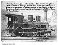 Locomotiva n. 103, Bismarck, anno di costruzione 1872