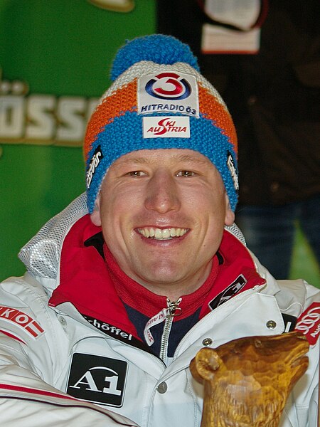 Hannes Reichelt (AUT) won a record 4 super-G events