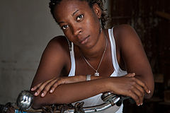 Ileana, a clarinetist in the National Symphonic Band. Havana (La Habana), Cuba