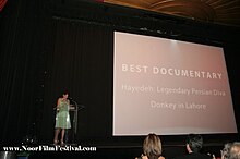 The film was nominated as best documentary at Noor Film Festival in Los Angeles, May 2009