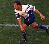 Rugby League player Hazem El Masri is a member of Australia's large Lebanese-Australian Muslim community. Hazem el Masri.jpg