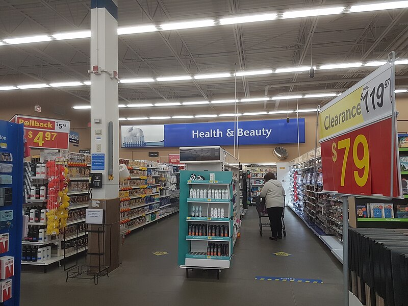 File:Health & Beauty Section Walmart Vegreville 2021.jpg