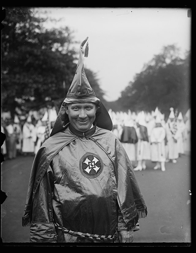 Fichier:Hiram Wesley Evans, Grand Wizard of the Ku Klux Klan