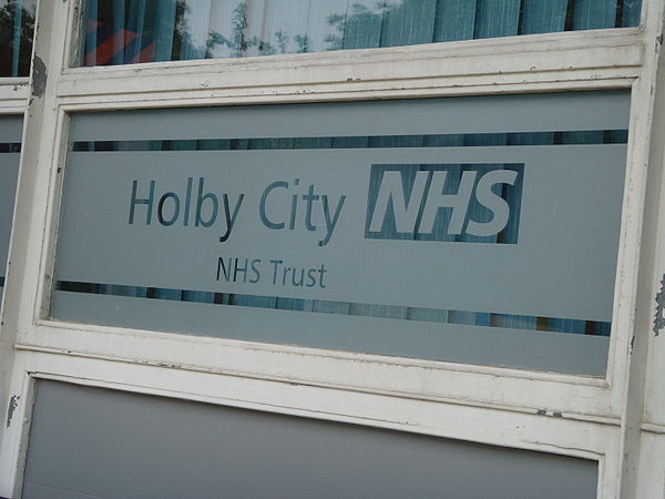 The hospital set, at BBC Elstree Centre in Borehamwood.