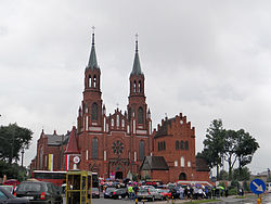 Holy Trinity church in Myszyniec