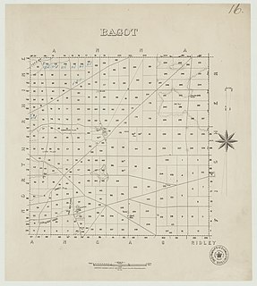 Hundred of Bagot (South Australia) Cadastral in South Australia