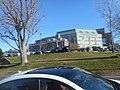 The old and newer Huntington Hospital buildings. I wanted a historic house nearby, but I'm convinced a parking garage for the hospital may have replaced it.