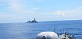 INS Kulish and JMSDF Training Squadron ships JS Kashima and JS Setoyuki undertake a Passage Exercise (PASSEX) in Andaman Sea on 13 June 2021 01.jpg