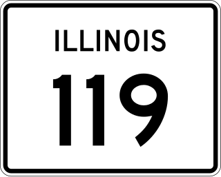<span class="mw-page-title-main">Illinois Route 119</span> State highway in Vermilion County, Illinois, United States
