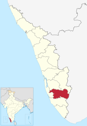 Pathanamthitta – Mappa