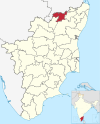 India Tamil Nadu districts Vellore.svg