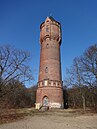 Water tower, on the Fox Mountains