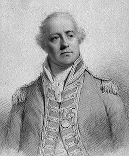 James Gambier, 1st Baron Gambier Admiral of the Royal Navy and Governor of Newfoundland
