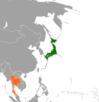 <span class="mw-page-title-main">Japan–Thailand relations</span> Bilateral relations