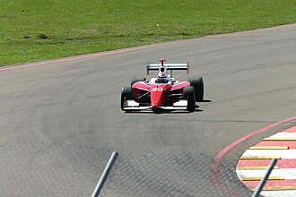 Drake driving an Infinti Pro Series car for Vision Racing in 2005 on the Streets of St. Petersburg JayDrake2005.jpg