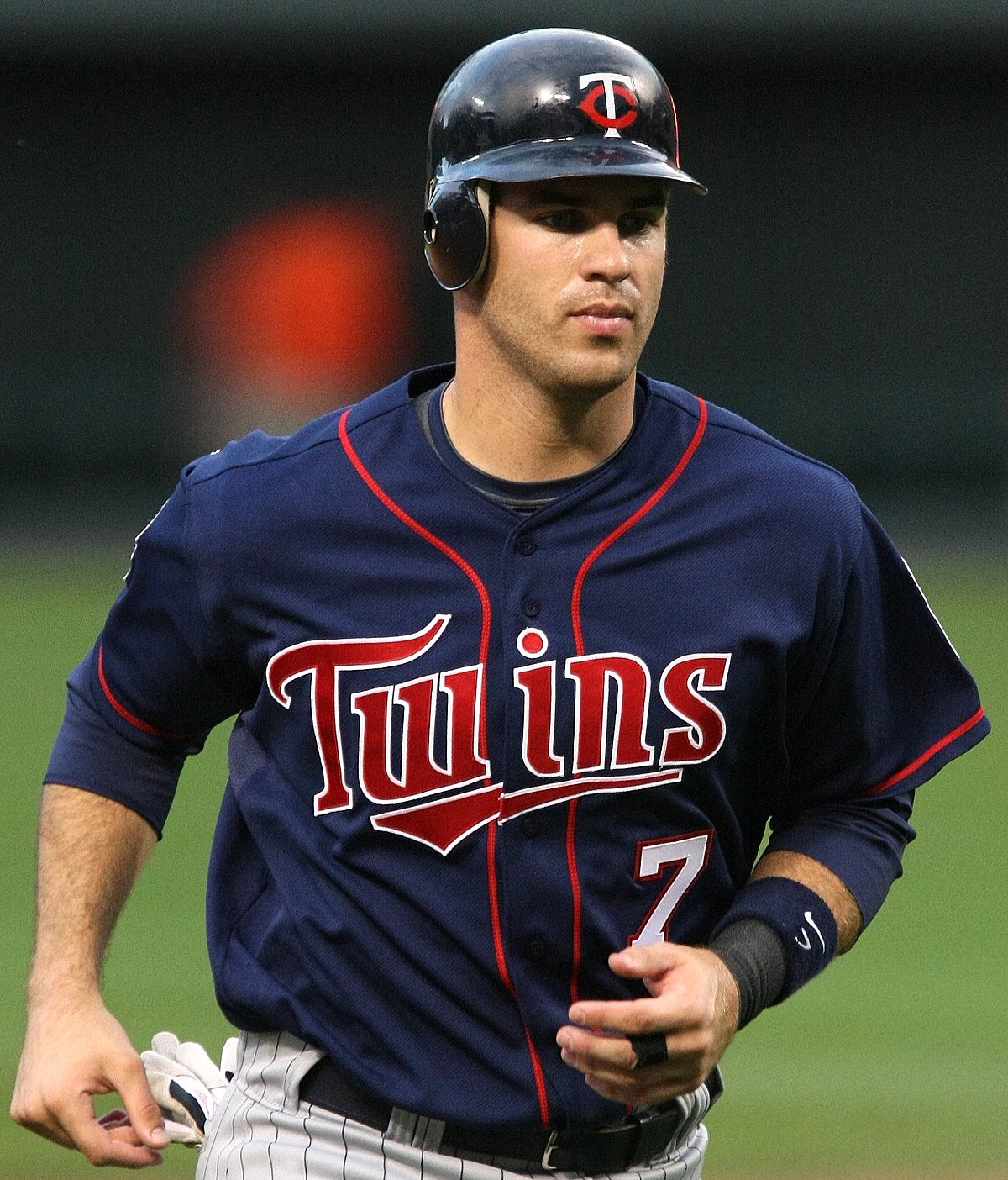 joe mauer - nice lookin' baseball player. :)