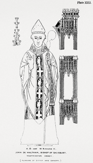 John Waltham 14th-century Bishop of Salisbury and Treasurer of England